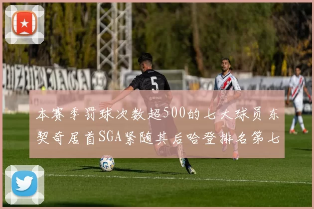 本赛季罚球次数超500的七大球员东契奇居首SGA紧随其后哈登排名第七